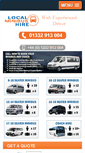 Mobile Screenshot of minibushirederby.net